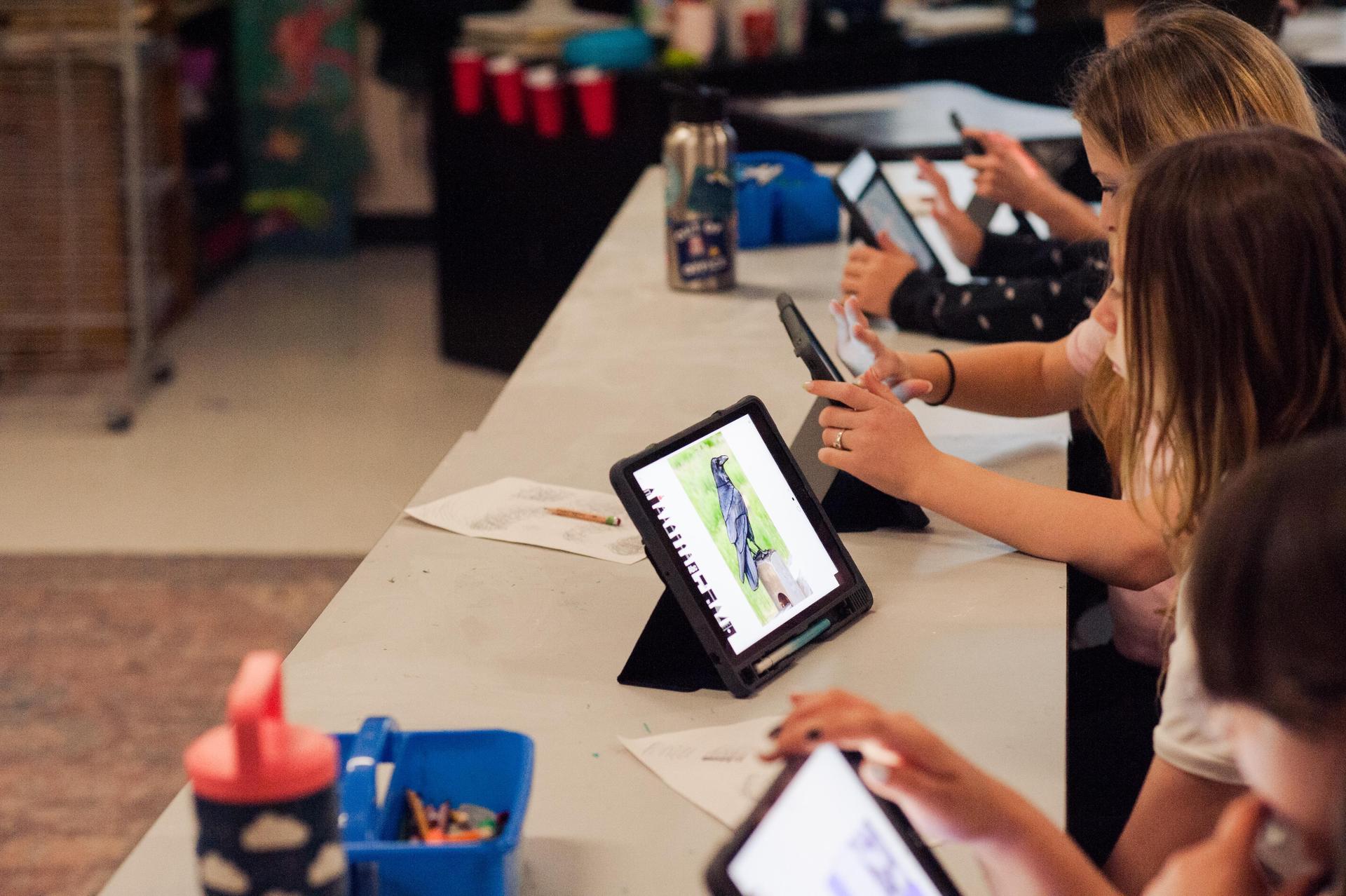 every student in grades 6 through 12 has an iPad